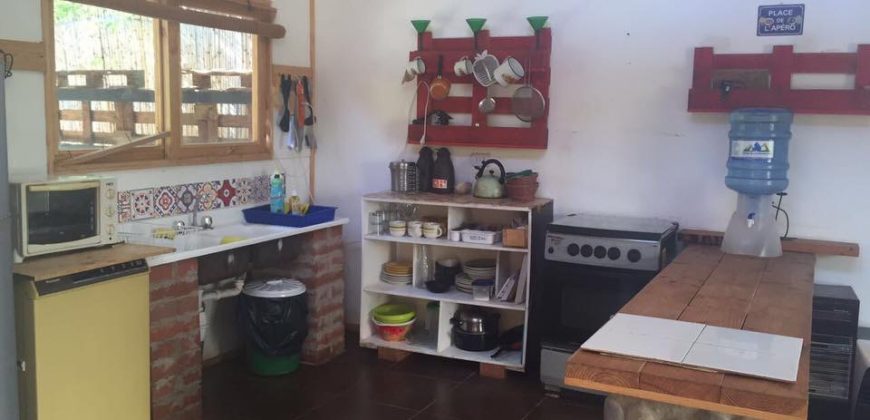 Terreno de 6.920 m2 con casa y orilla de río – Paihuano, valle de Elqui