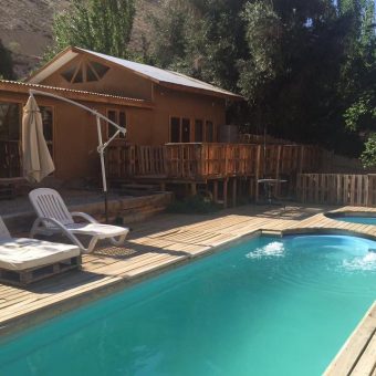 Terreno de 6.920 m2 con casa y orilla de río – Paihuano, valle de Elqui
