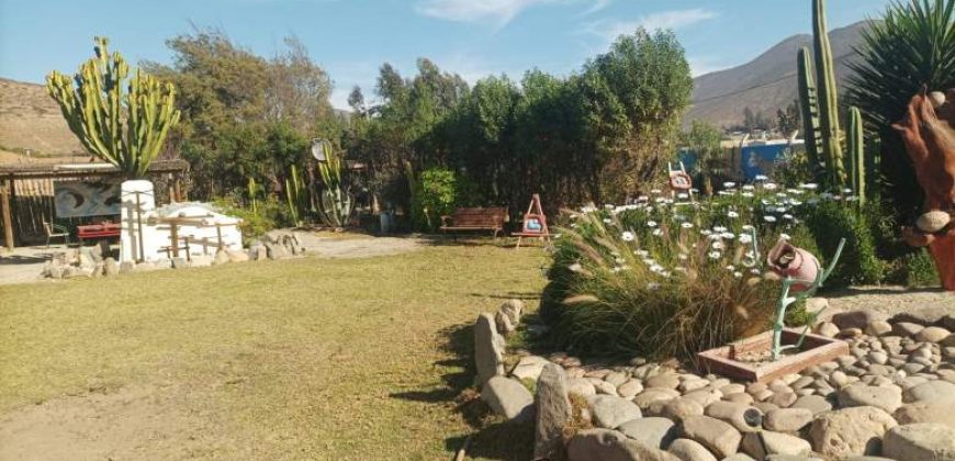 Parcela de 5.000 m2 en primera línea, camino al Valle de Elqui