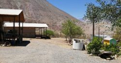 Parcela con 3 cabañas Sector Mamalluca, Vicuña