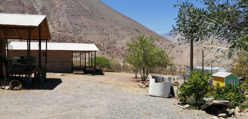 Parcela con 3 cabañas Sector Mamalluca, Vicuña