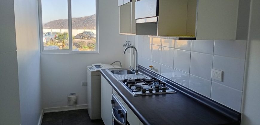 Departamento 2 dormitorios / 1 baño / 1 estacionamiento, Condominio Alto Hacienda – Coquimbo