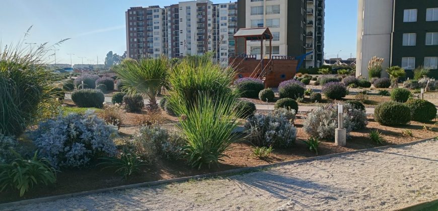 Departamento 2 dormitorios / 1 baño / 1 estacionamiento, Condominio Alto Hacienda – Coquimbo
