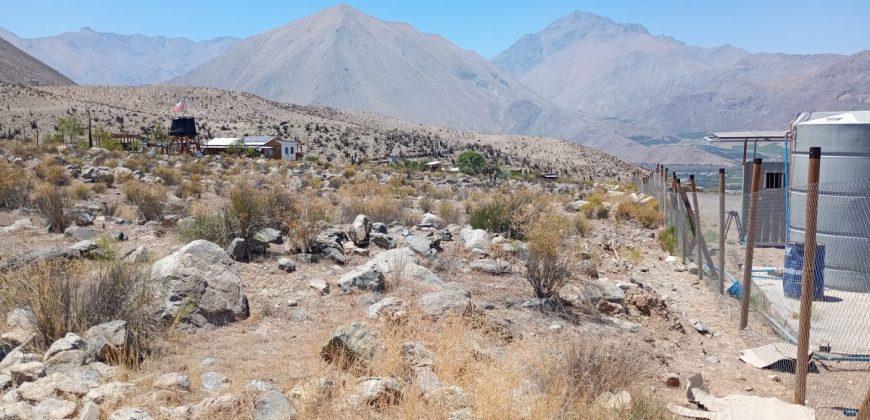Terreno de 10.200 m², acciones de agua en Mamalluca, Valle de Elqui – Vicuña