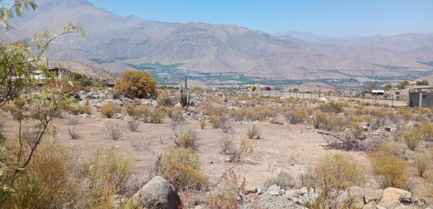 Terreno de 10.200 m², acciones de agua en Mamalluca, Valle de Elqui – Vicuña