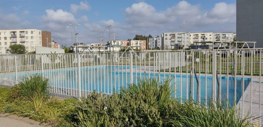 Departamento 2D / 1B, condominio Rio Elqui – Puertas del Mar, La Serena
