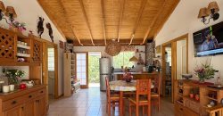 Parcela 6.438 m² La Campana Valle de Elqui, con luz y agua, construcción de ladrillo, piscina y frutales.