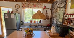 Parcela 6.438 m² La Campana Valle de Elqui, con luz y agua, construcción de ladrillo, piscina y frutales.