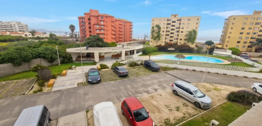 Depto Amoblado 2d 1b 1e 1b Condominio Playa Blanca La Serena