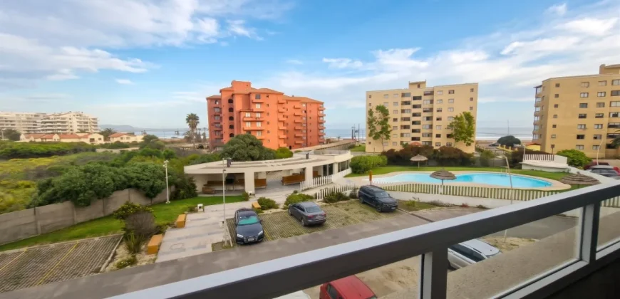 Depto Amoblado 2d 1b 1e 1b Condominio Playa Blanca La Serena