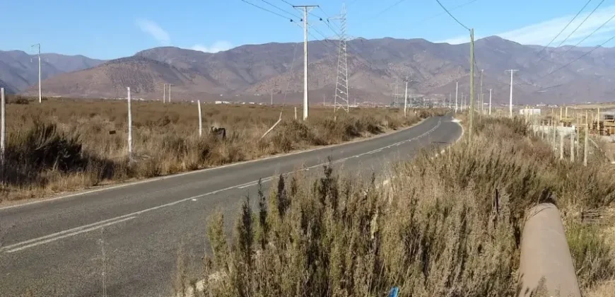Terreno 7.109 Mts2 Sector El Manzano En Camino Principal